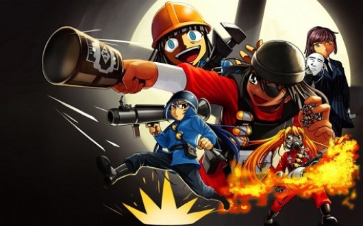 Team Fortress 2 Anime 2 Sprays Team Fortress 2 Sprays - anime fortress roblox