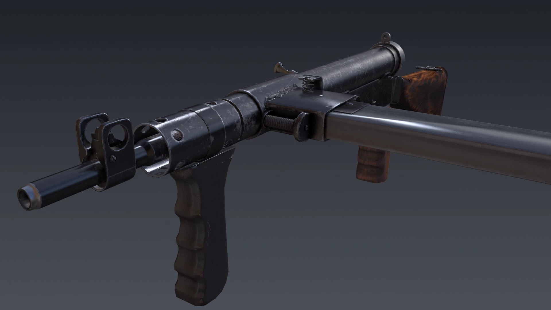 Sten Mk5 3d Models - sten gun roblox