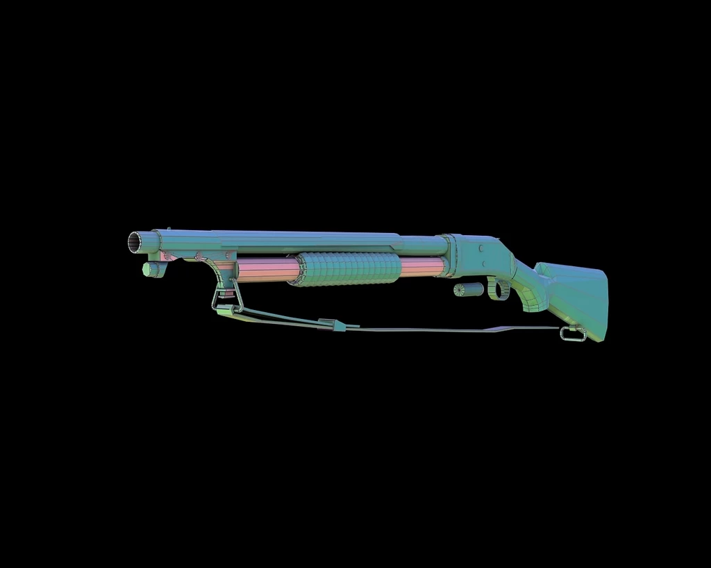 Winchester 1897 Trench Gun 3d Models - trench shotgun roblox