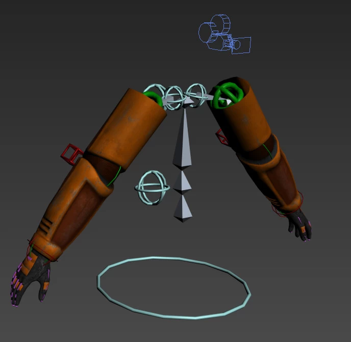 Thanez S Hev Arms Ik Fk Viewmodel Rig 3ds Max 3d Models