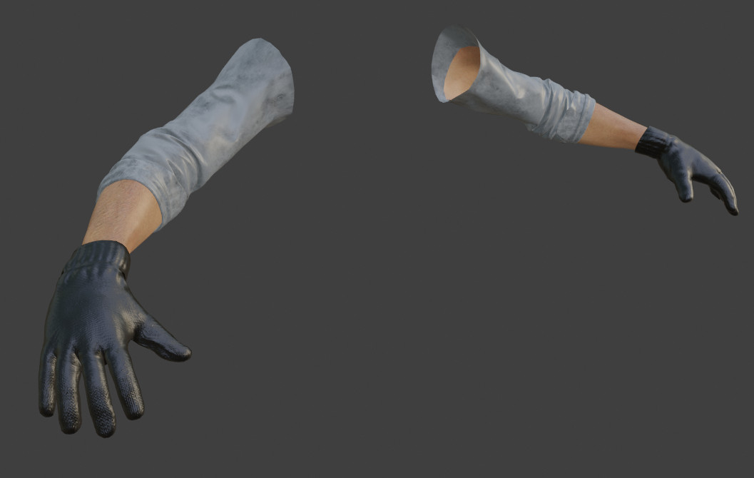 Blender Hand Model Blender