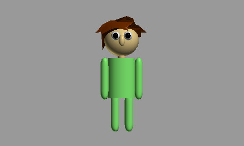 Baldi Student Model! [3D Models]