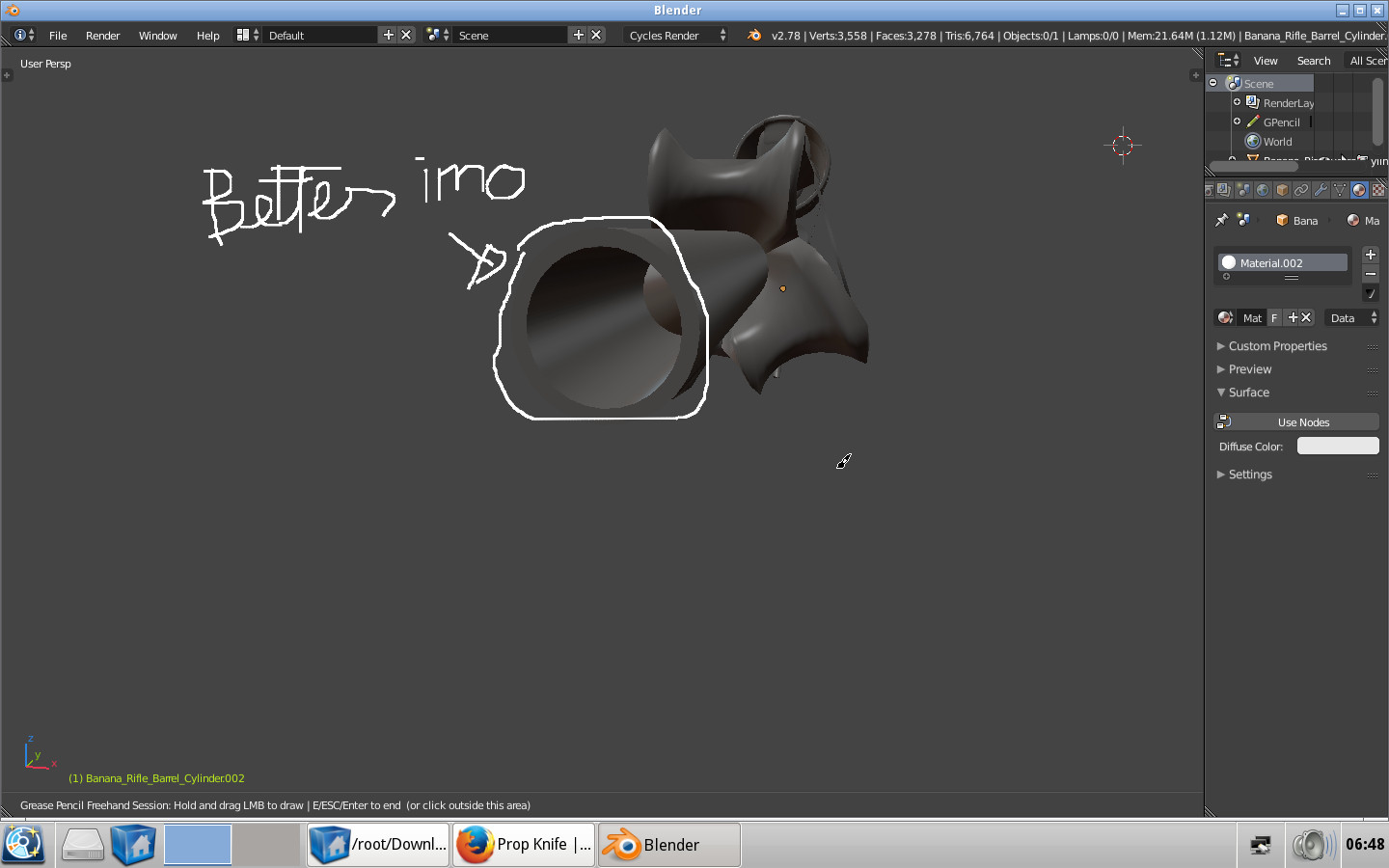 Banana Gun [3D Models]