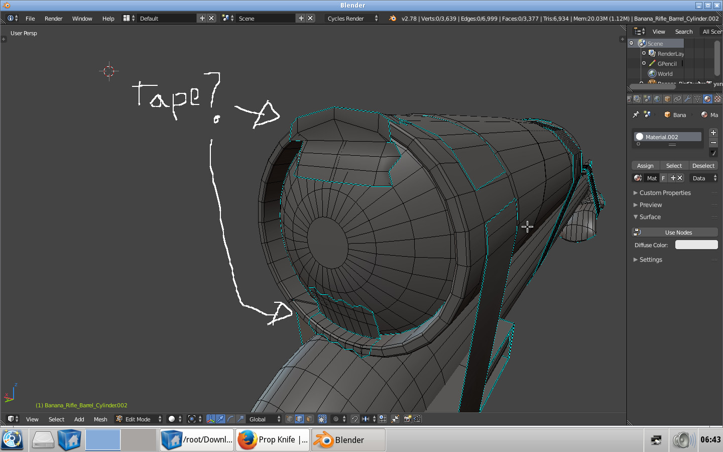 Banana Gun [3D Models]