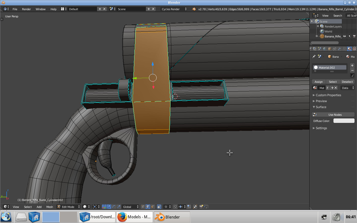 Banana Gun [3D Models]