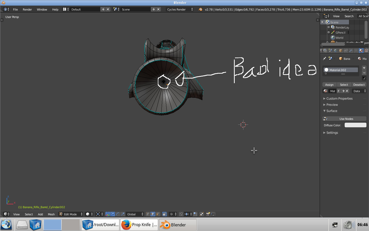 Banana Gun [3D Models]