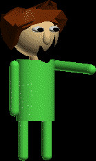 Baldi Student Model! [3D Models]