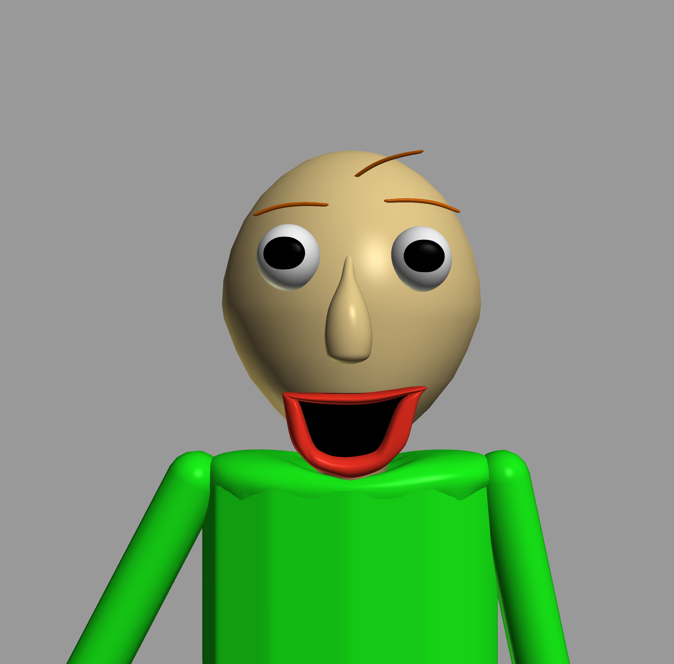 An8 BBIEAL Baldi Model REMAKE [3D Models]