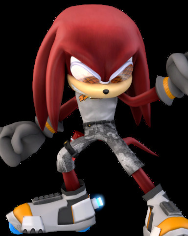 Jet Set Knuckles (for project +) [Sonic Adventure 2] [Requests]