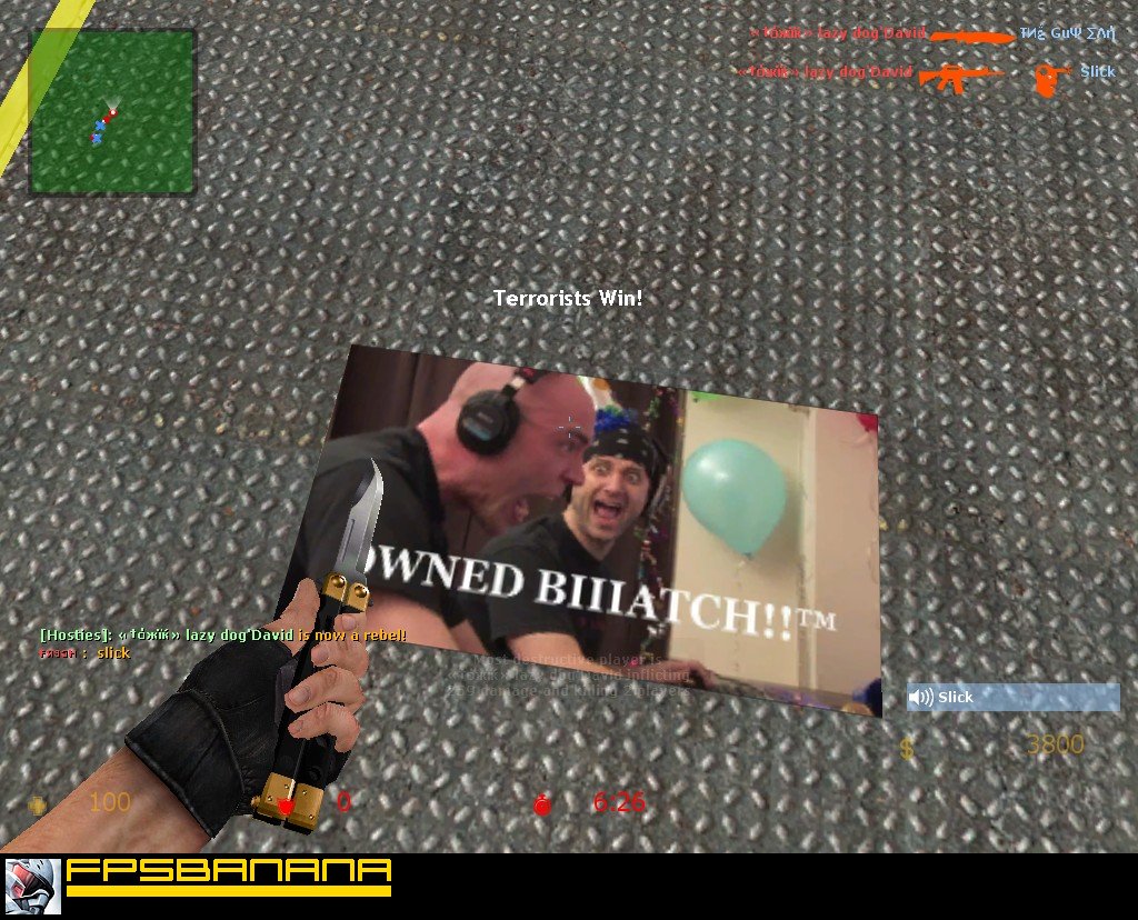 FPS Doug " Owned!" [GameBanana] [Sprays]