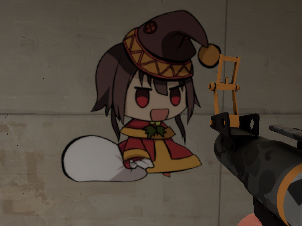 padoru megumin team fortress 2 sprays