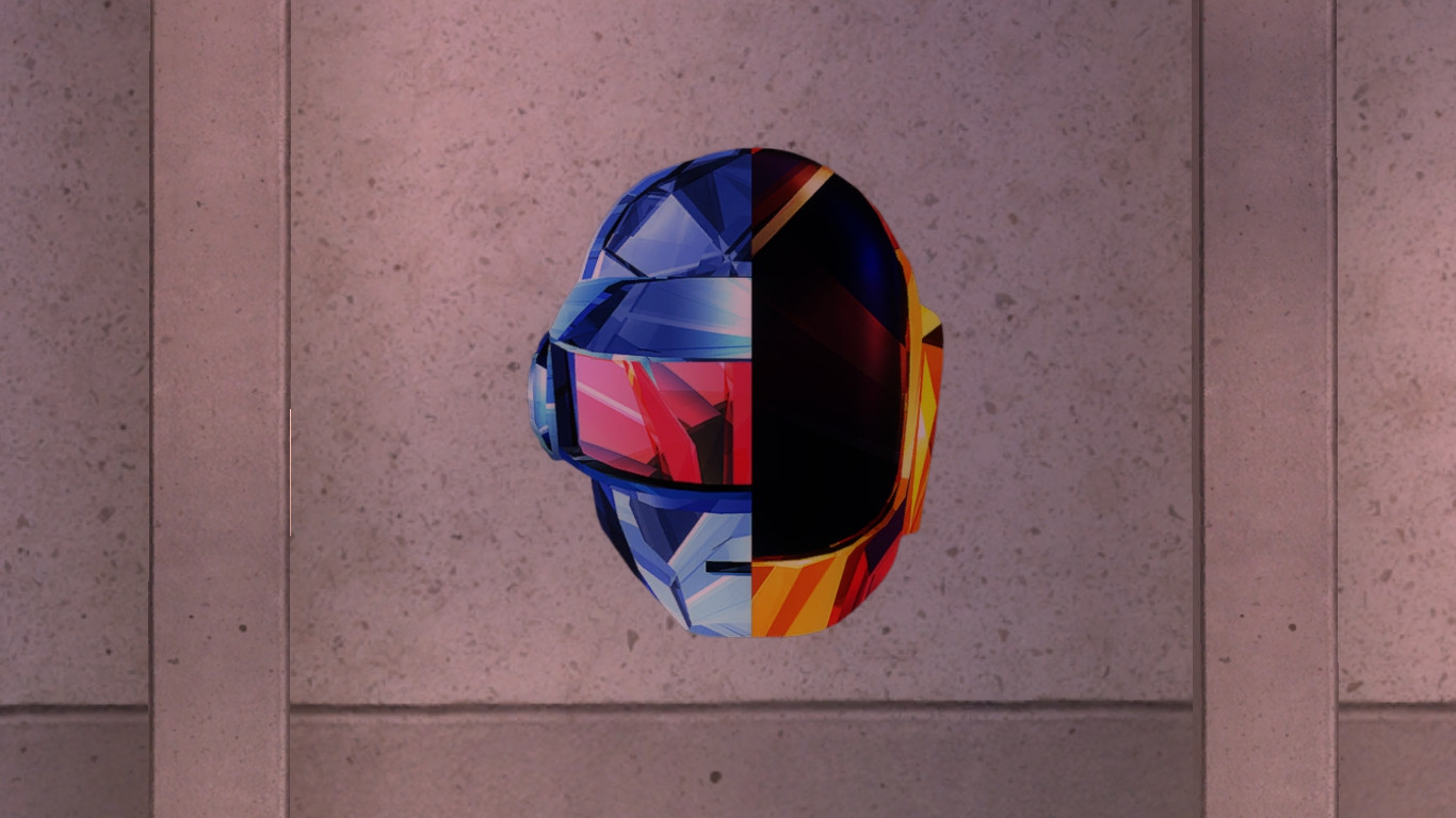 Geometric Daft Punk Helmets [Counter-Strike: Source] [Sprays]