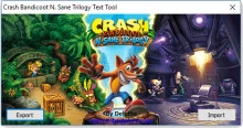Crash Bandicoot N. Sane Trilogy Text Tool