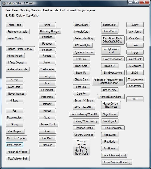 Featured image of post Cheats For Gta San Andreas Pc For Cars First browse to your gta sa isntall directory it will look something like this