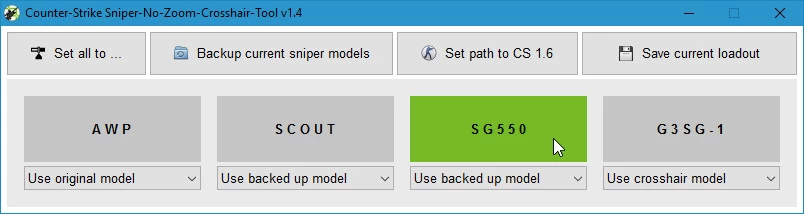 Counter Strike Sniper No Zoom Crosshair Tool Counter Strike 1 6 Modding Tools - roblox custom crosshair download