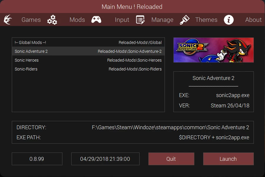 Reloaded Mod Loader Gamebanana Modding Tools