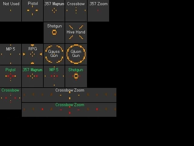 Making A Custom Crosshair In Cs And Hl Counter Strike 1 6 Tutorials