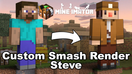 Making Your Minecraft Render Using Mine Imator Super Smash Bros Ultimate Tutorials - making minecraft steve a roblox account