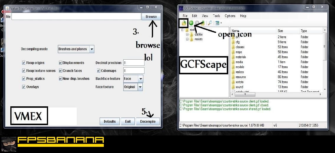 How To Decompile Maps Counter Strike Source Tutorials - csgo bhop kit roblox