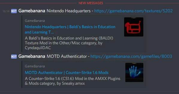 Posting New Submissions To A Discord Channel Gamebanana Tutorials