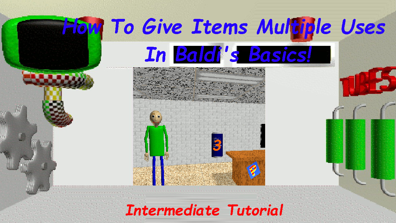 How To Give Items Multiple Uses In Baldi S Basics Baldi S Basics Tutorials - baldi's basics multiplayer roblox codes