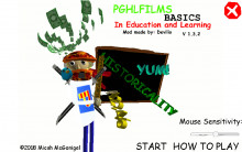 Pghlegofilms Basics In Education And Learning Baldi S Basics Mods