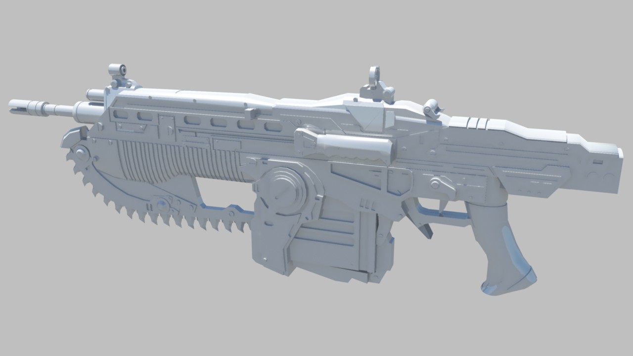 Model Done Now Texturing Gamebanana Works In Progress - terran machine gun roblox