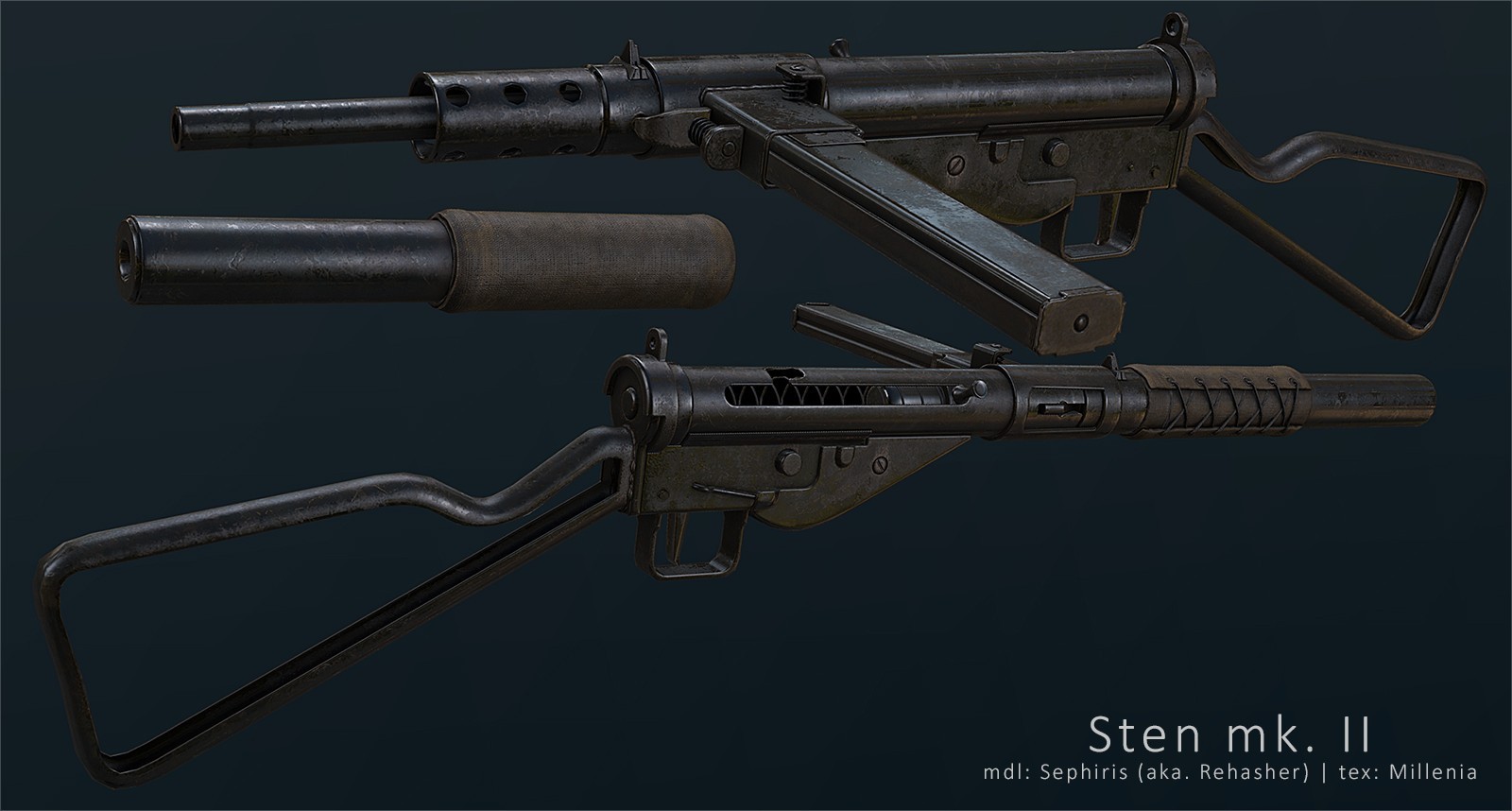 The Sten Gun S T A L K E R Call Of Pripyat Works In Progress - sten gun roblox