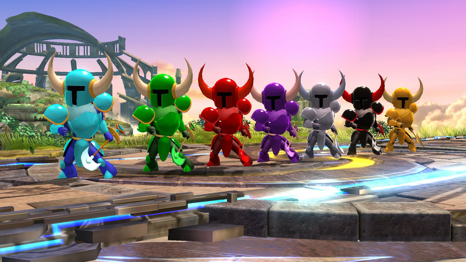 smash bros wii u shovel knight