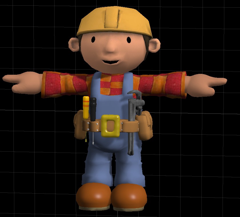 Bob The Builder In Sm4sh Super Smash Bros Wii U Works In Progress - bob the builder roblox avatar