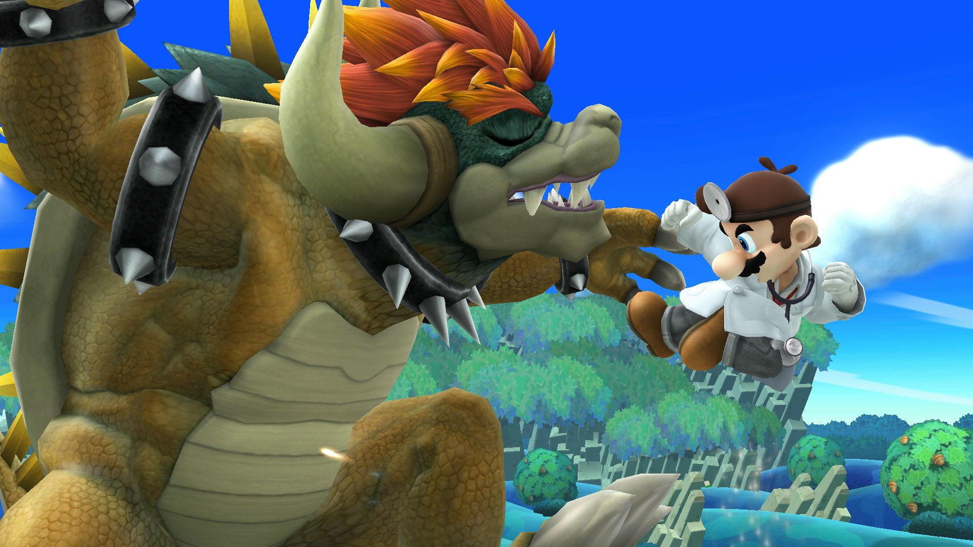 Flinching Giga Bowser [Super Smash Bros. (Wii U)] [Works In Progress]