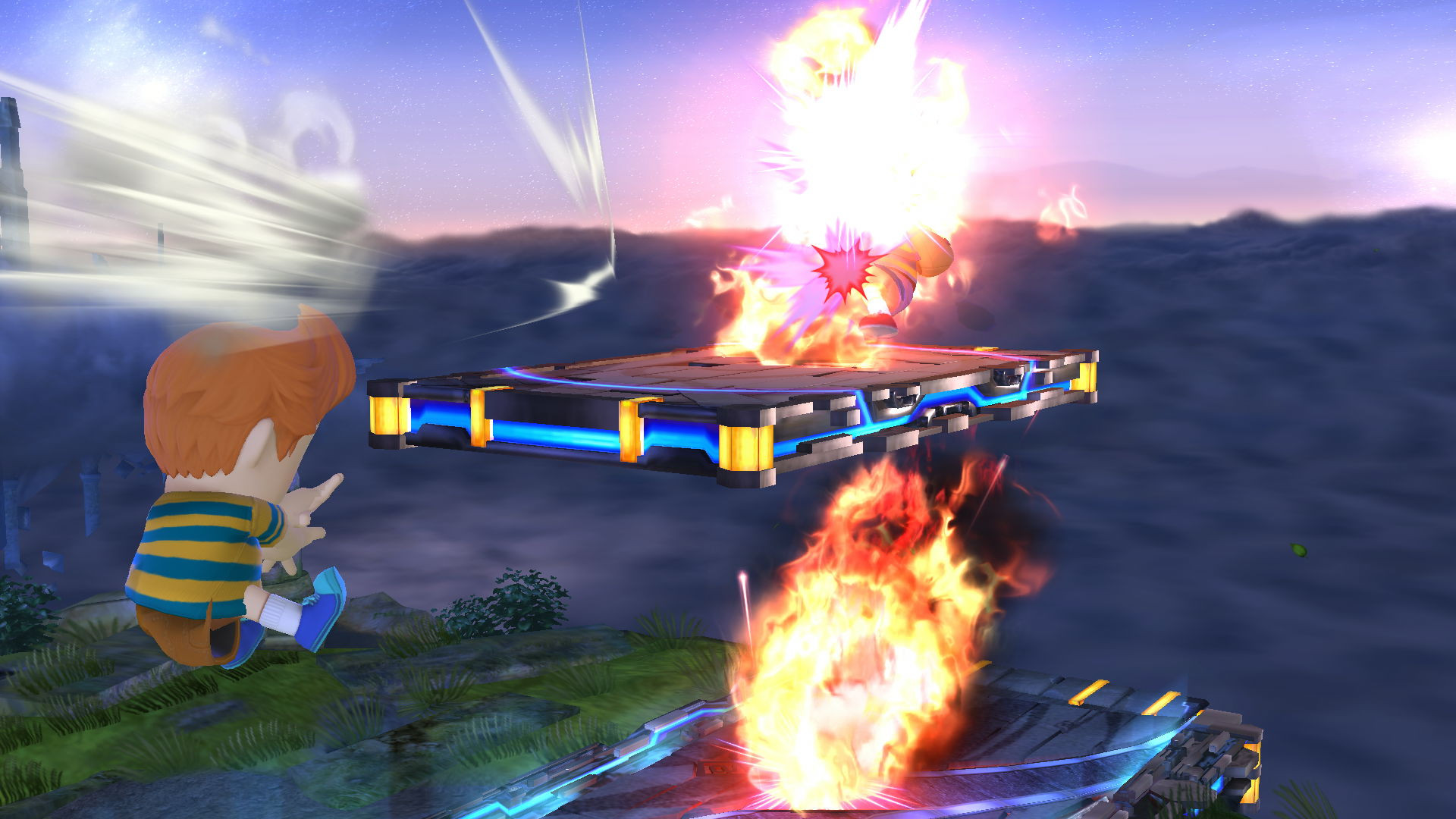 Lucas with CUSTOM MOVES? [Super Smash Bros. (Wii U)] [Works In Progress]