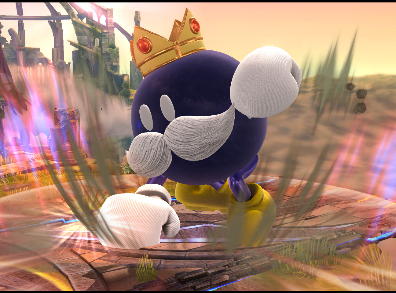 King Bob Omb The Big Bullies Super Smash Bros Wii U Works In Progress - bob omb roblox