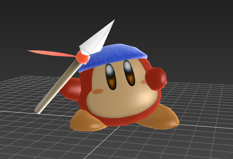 Bandana Waddle Dee (over ToonLink) [Super Smash Bros. (Wii U)] [Works