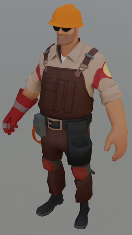 Beta Engineer Team Fortress 2 Works In Progress - roblox engineer tf2