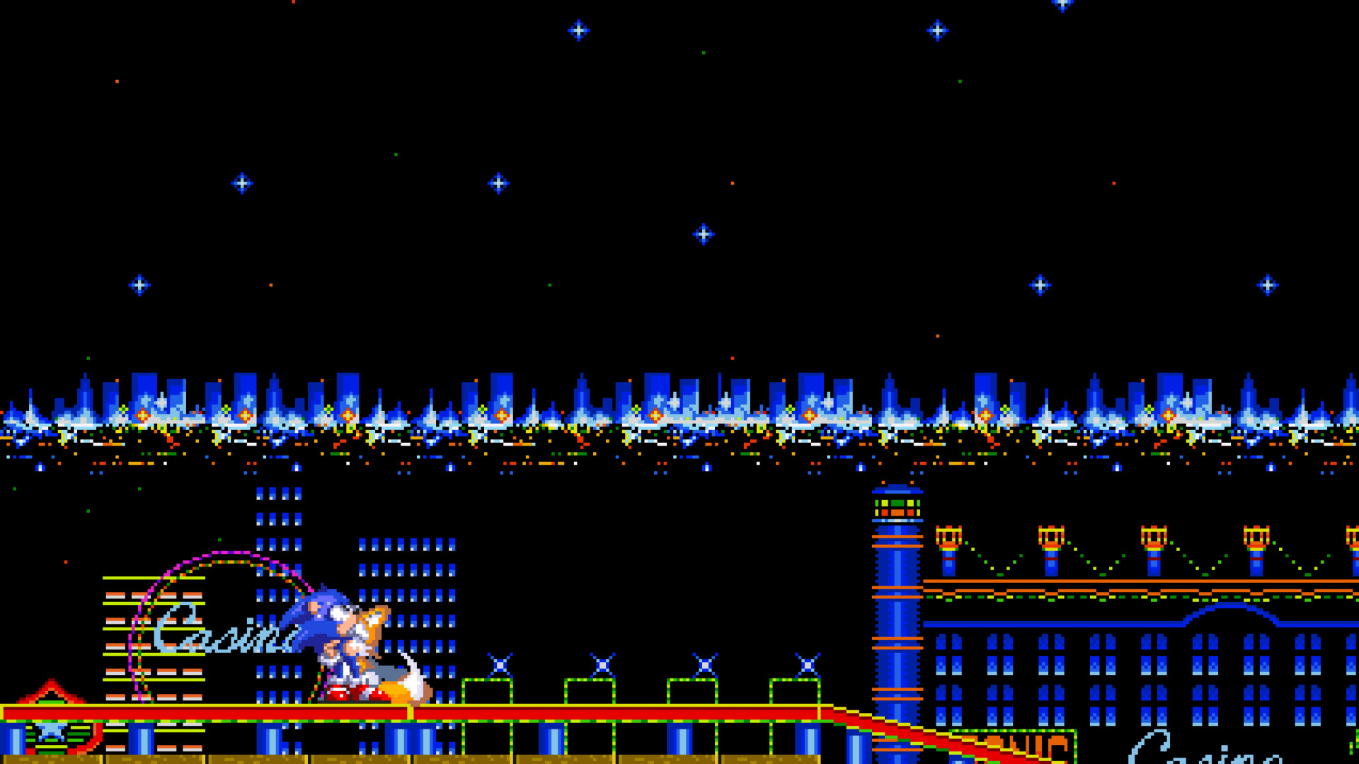 Casino Night Zone Sonic Mania Mod