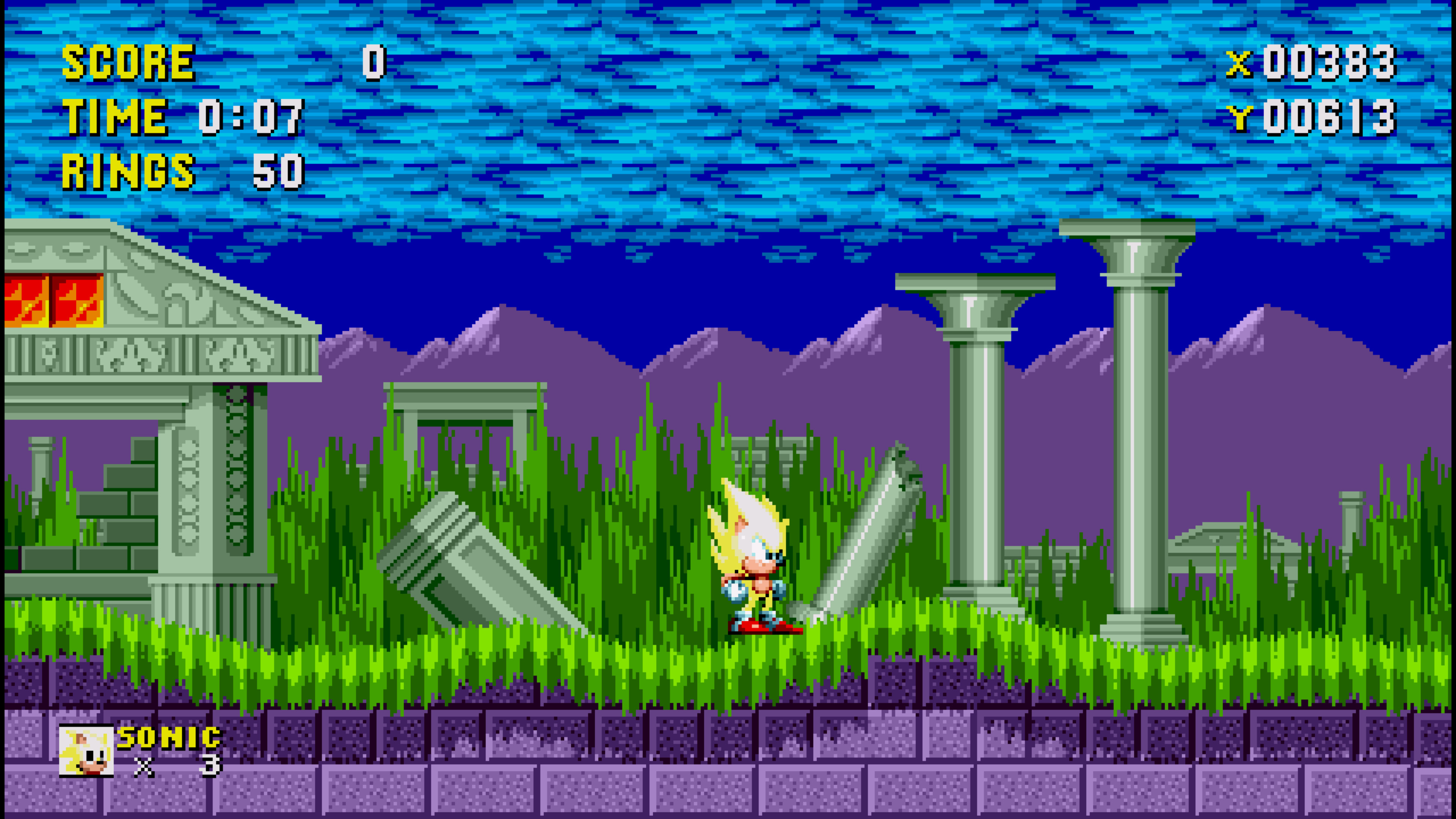 Sonic debug mode